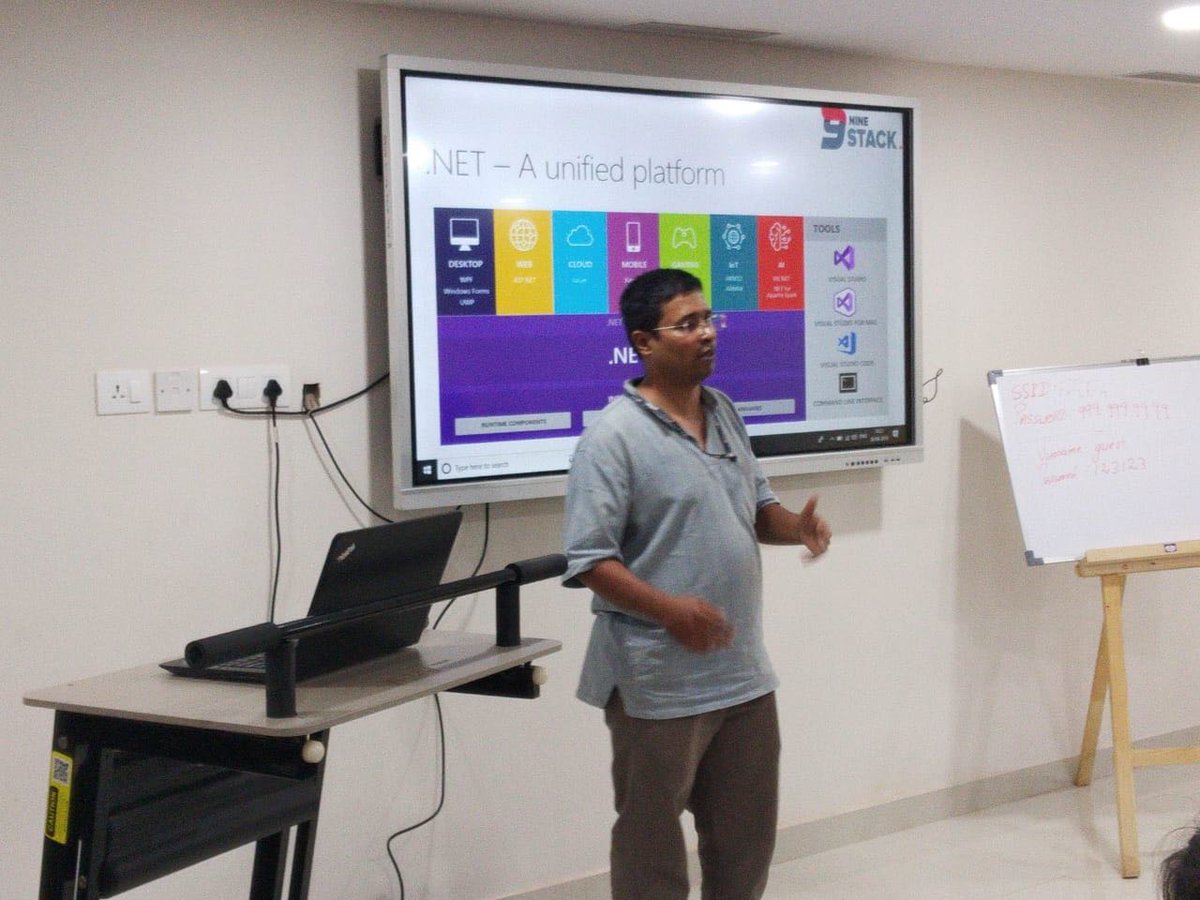 NineStack2's tweet image. We come to the end of what has been 3 days of fun, learning and intense coding sessions! Big thanks to all our venue partners @pcce @91springboard @dbce, collaborators @FiiREGoa @GDG_Goa and participants for helping us turn this #dotNETConf into a giant success. 
#ninestack