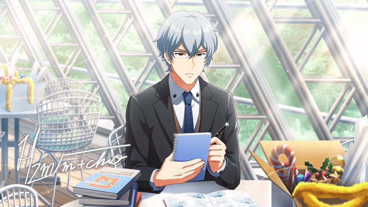 m_sr_ssr_bot's tweet image. 【聖夜に降り注ぐ叡智】硲 道夫