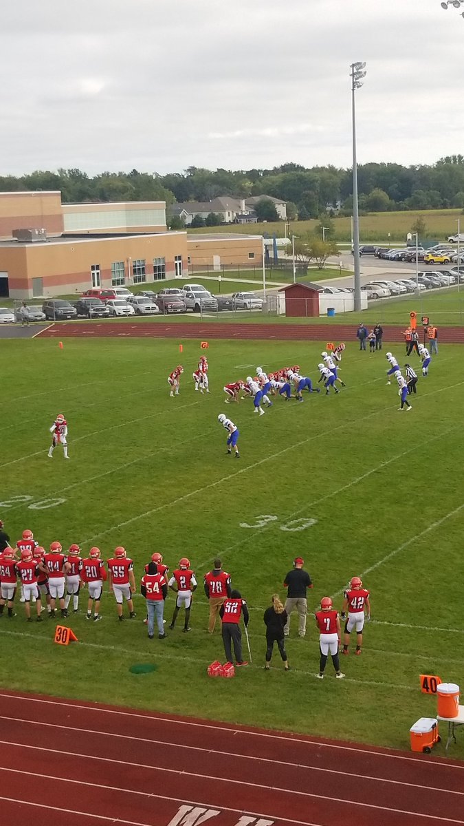 We're underway again!! #TheWhippetway #varsityfb #wisfb
