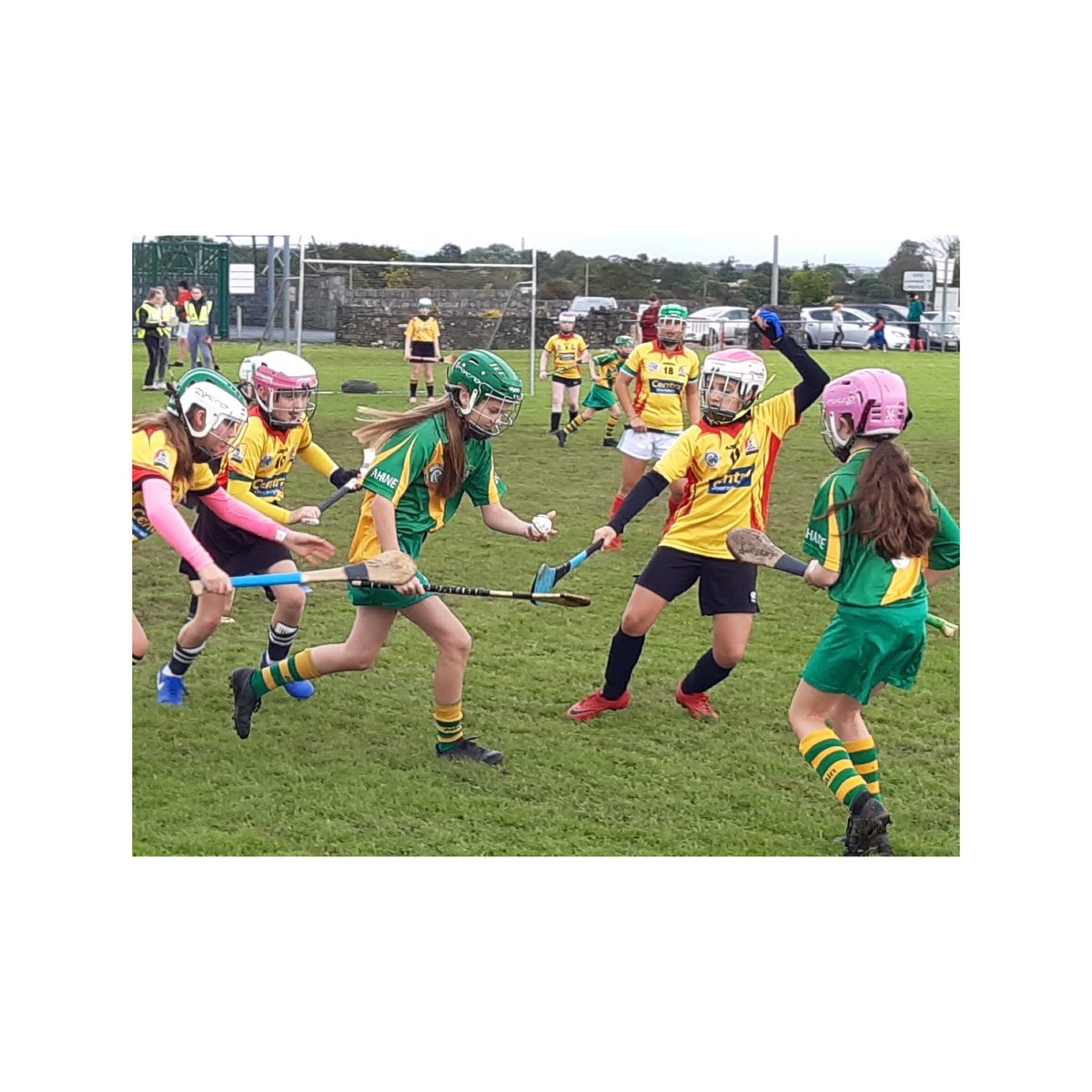 Congratulations to our U12s who had a brilliant day at the Regina Long Memorial tournament in Mungret today!

They topped their group after playing <a href="/TreatyGaels/">Treaty Gaels Camogie</a>, <a href="/causewaycamogie/">Causeway Camogie</a> and <a href="/mungretgaa/">Mungret St. Pauls GAA</a> to qualify for the Cup semi final!

#CantSeeCantBe