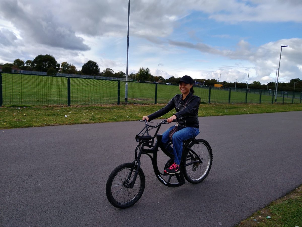 CycloneWorks's tweet image. A good day today at Bike fest at the Leicester cycle circuit, despite the weather our crazy bikes were enjoyed by all! #bikefest #Leicester #Leicestershirecountycouncil #Britishcycling #crazybikes #reclaimedbikes #madmax #bikes #cycling #bikes #ride #fun #cycloneworks #cool