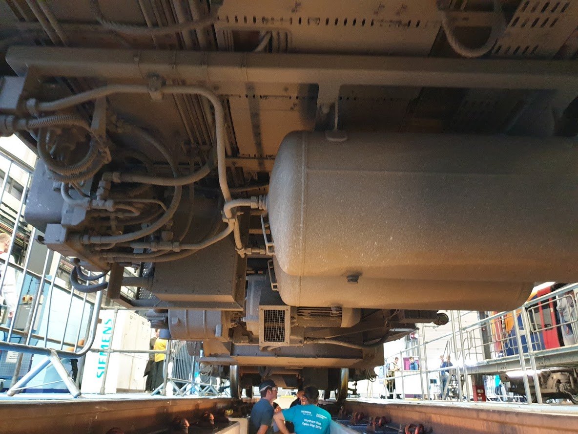 OnTheTrainJames's tweet photo. @SiemensMobility @SW_Help Fantastic day today! Very well organised, along with some very lovely and knowledgeable volunteers. #railopenday https://t.co/qQhJfiv4zY