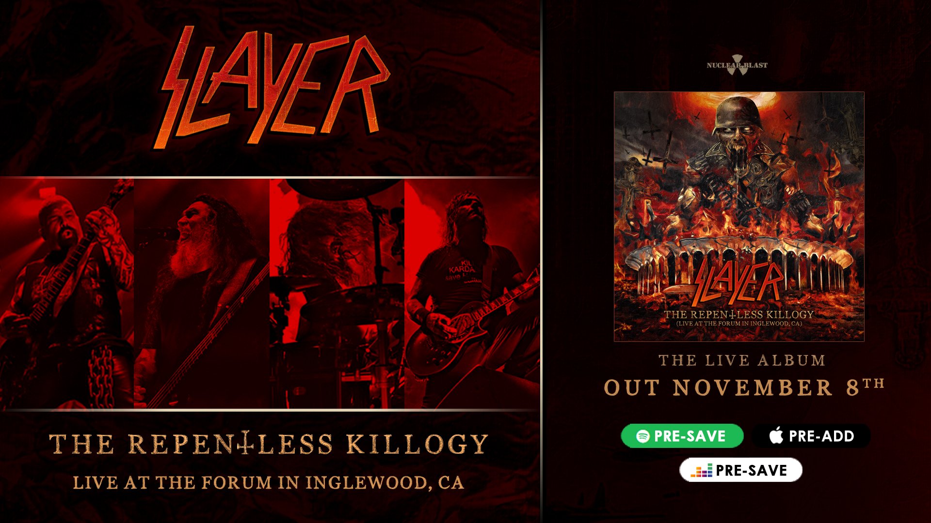 Slayer - The Repentless Killogy (Live at the Forum in Inglewood