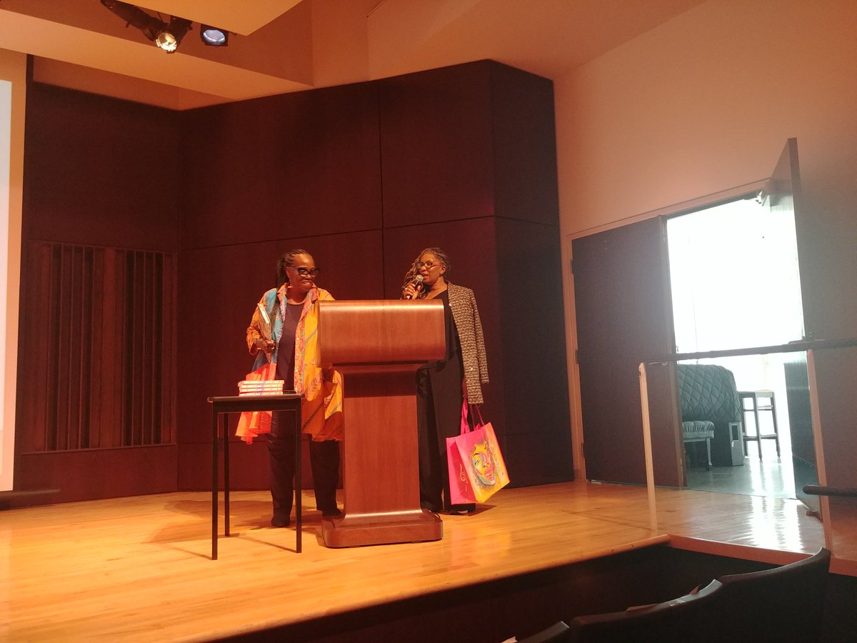 FlourishNFlower's tweet photo. Kim Martin Sadler awesome speaker at the Great Lakes African-American Writers Conference, a #bookweek partner. Entertaining and informative. #Glaawc Thank you @CleveFoundation @JumpStartInc @CLEProgress @Cleveland_PL @DomEnergyOhio @WalshUniversity @GCUFF and many others! https://t.co/xPTtOCXwog