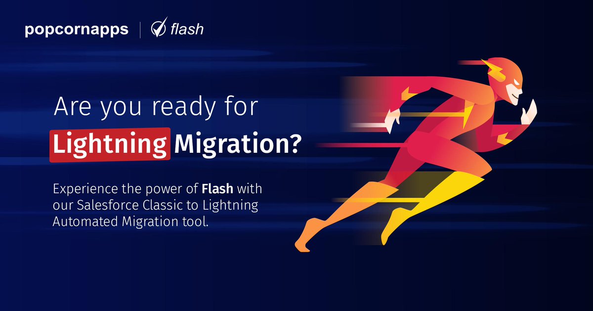 accellorglobal's tweet image. Convert from @salesforce Classic to Lightning - protect existing investments (utilize existing VF pages, custom code and AppExchange solutions) and avoid putting your business on hold with &quot;Flash&quot;: popcornapps.com/flash/
#Efficiency #DigitalTransformation #LightningMigration