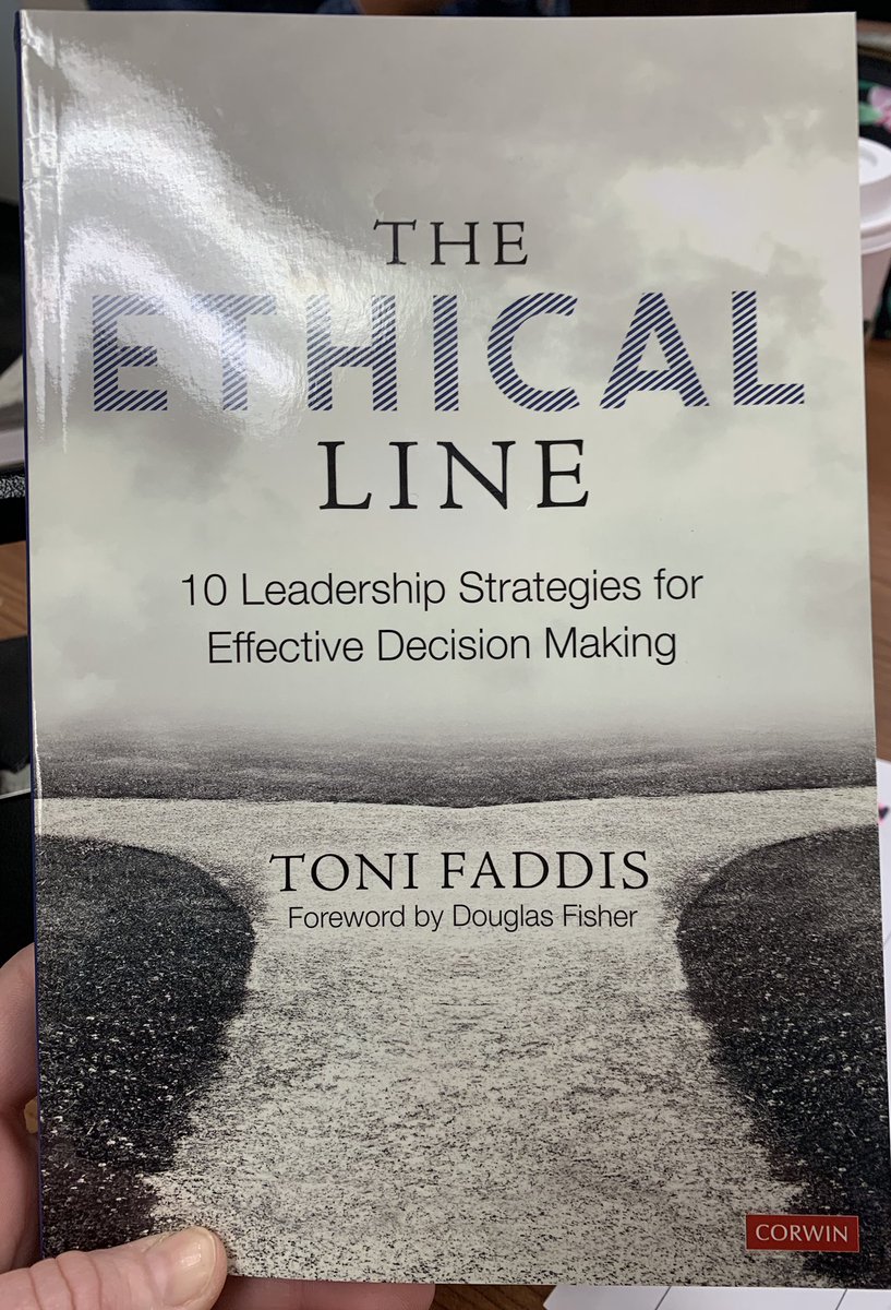 ksmithsbusd's tweet photo. Thank you @ToniFaddis for signing my book-I’m super excited to read it! #theethicalline #ollin1 https://t.co/KVQYJtVxsw