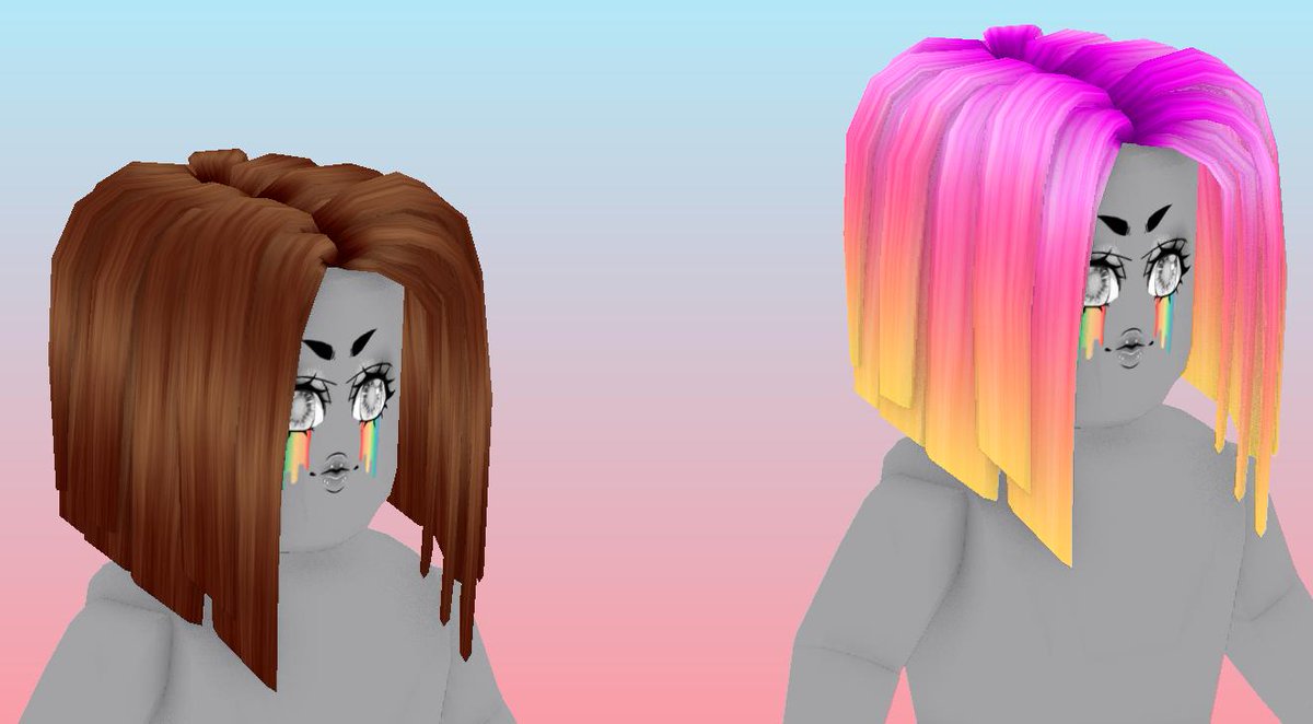 Roblox Wear Two Hairs