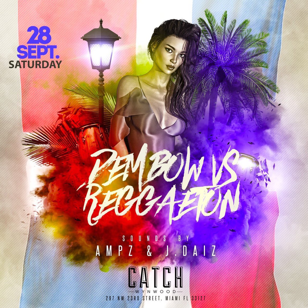 catchwynwood's tweet photo. #CatchWynwood tonight! #Dembow Vs #Reggaeton ! https://t.co/ZJdPetU8xH
