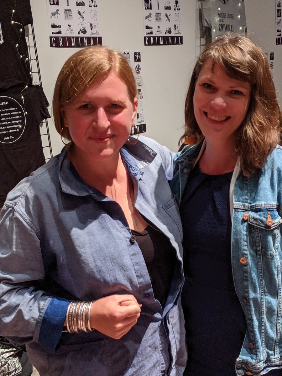 pit_iful's tweet photo. Thank you @PhoebeVJudge and @CriminalShow for a wonderful night out in SF. And I would happily listen to you read a phone book. Your voice and speech are perfect! https://t.co/gUWrn8WmuV