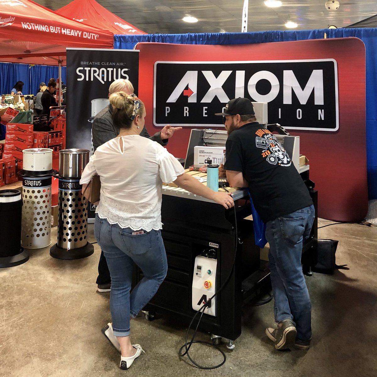 simplytechgroup's tweet image. WOODSTOCK WOODSHOW! We are here. Come &amp;amp; see the Axiom Pro+ and STRATUS air filter. 

@Woodshows #woodstockon #woodstockontario #woodshow #ontariowood #ontariowoodworking #canadawood #canadianwoodworking #cncmachine #axiomprecision #iconiccnc