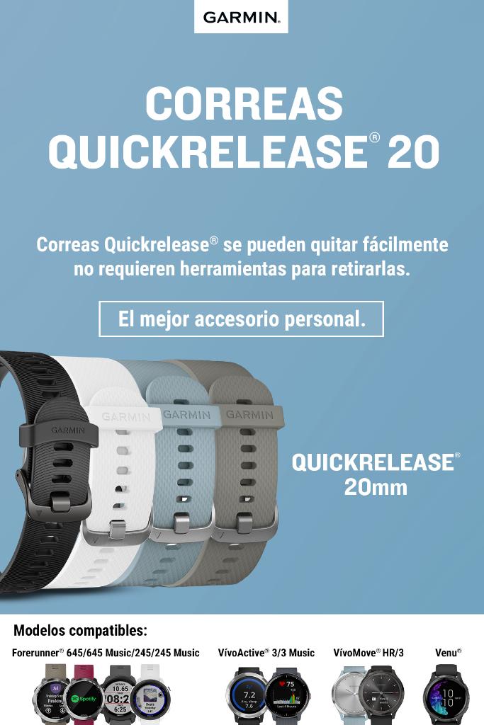 GarminMexico's tweet photo. Correas QuickRelease, retira fácilmente y renueva tu Garmin 😀
De venta en:
https://t.co/aXagEGZmjO
Compatible con:
#Forerunner645 #Forerunner645Music #VivomoveHR #VivoActive3 #VivoActive3Music #Forerunner245 #Forerunner245music #Venu #Vivomove3 https://t.co/jzP9UK3cBw