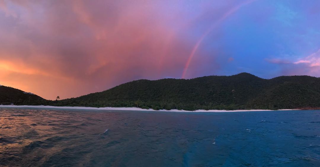 🌈🌈 Double rainbow over Guana captured by @alixcayce #rp