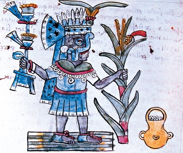 7Chicomoztoc's tweet photo. El sacrificio en honor a Tláloc  era uno de los ritos esenciales. Se dice que dos personajes que representaban a Tláloc y Chalchitlicue vivían juntos durante 20 días, al término de los cuales y a la medianoche eran sacrificados. Referencia revista de Arq. Mex. https://t.co/GBDaZ1NbQy