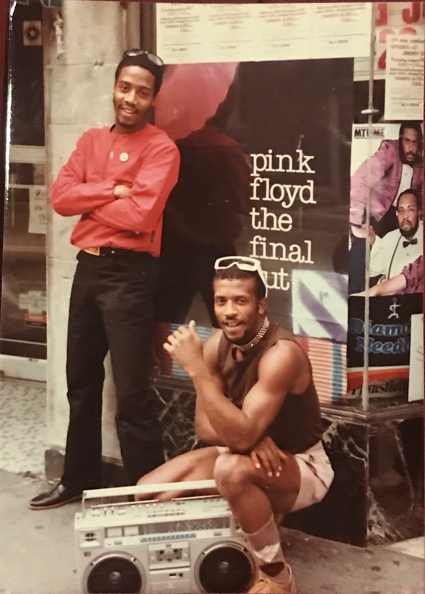 SpyderD's tweet image. My former DJ, @DJDivine12 of #InfinityMachine just sent me this blast from our past! 36 years ago. #JimmySpicer