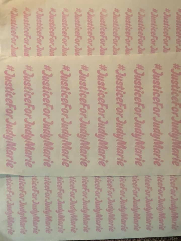 JudyMarieFoster's tweet photo. ⚠️ DECALS AVAILABLE ⚠️

#JusticeForJudyMarie https://t.co/amT0pHPczs