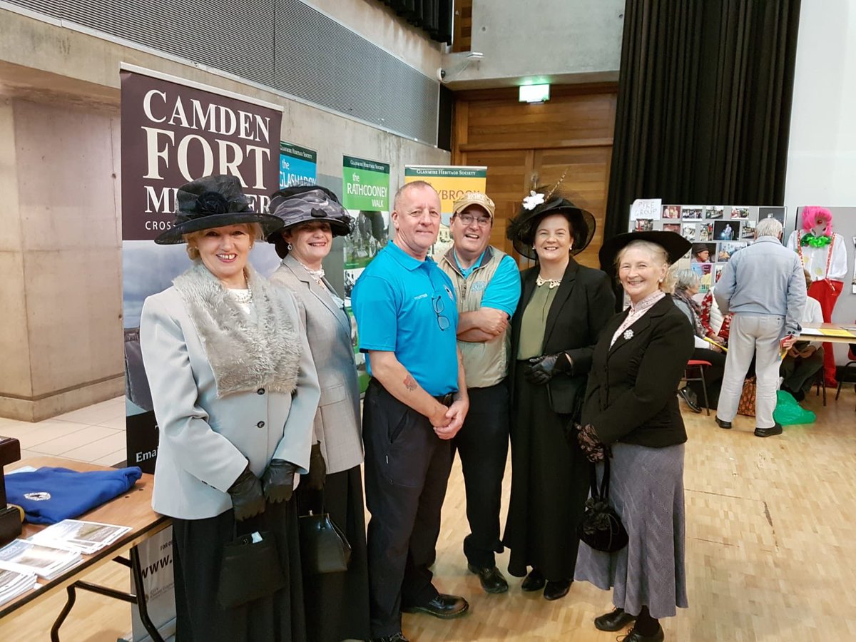 Meeting our friends from Fort Camden in the City Hall