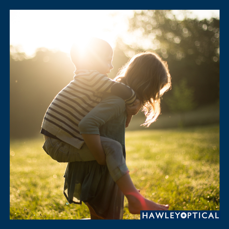 Encouraging your children to spend less time in front of screens and more time playing outside instead can go a long way towards looking after their eye health!

#loveyoureyes