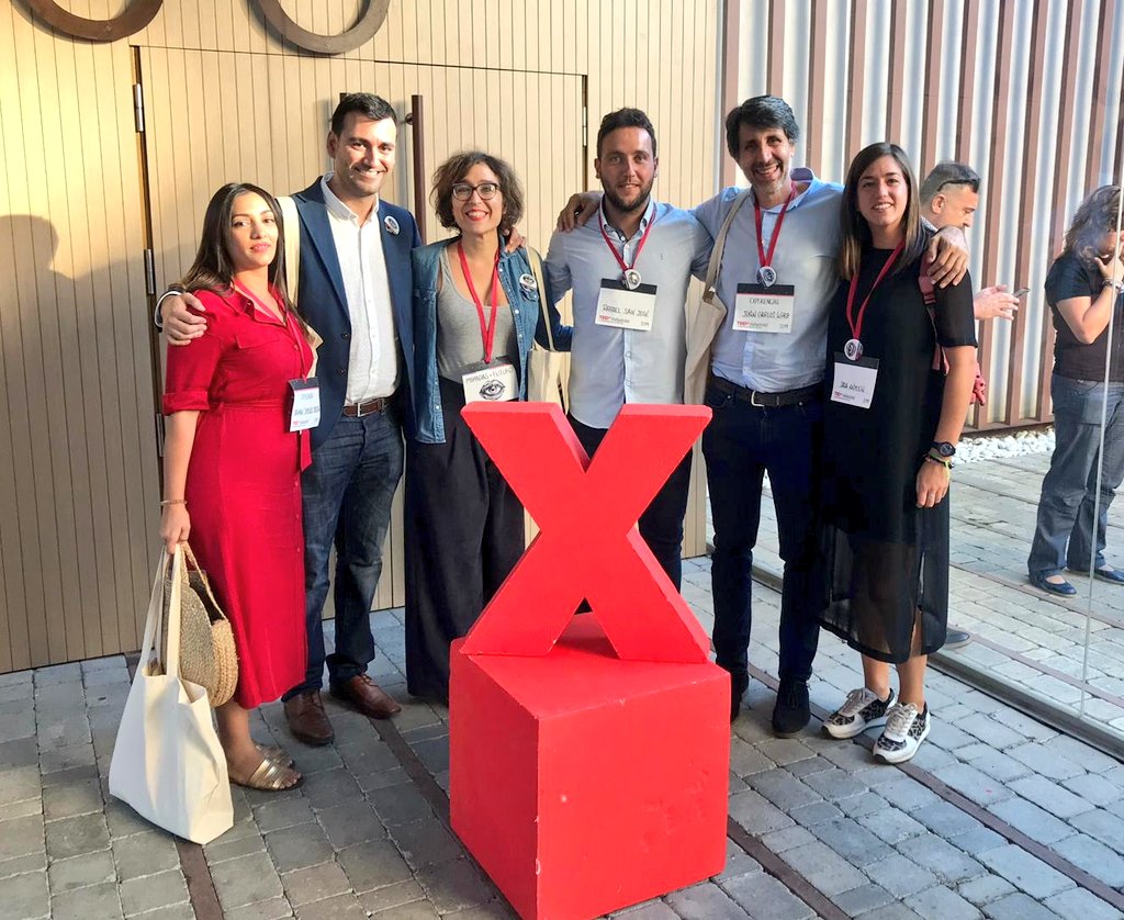 Presencia riosecana en el @TEDxValladolid #MIRADASalFUTURO de este sábado con alcalde @DavidEsteban_R, tte alcalde @Rafarioseco, el maestro @juancarlosvice, Carmen Jiménez y  la arteducadora @luciarmiranda.