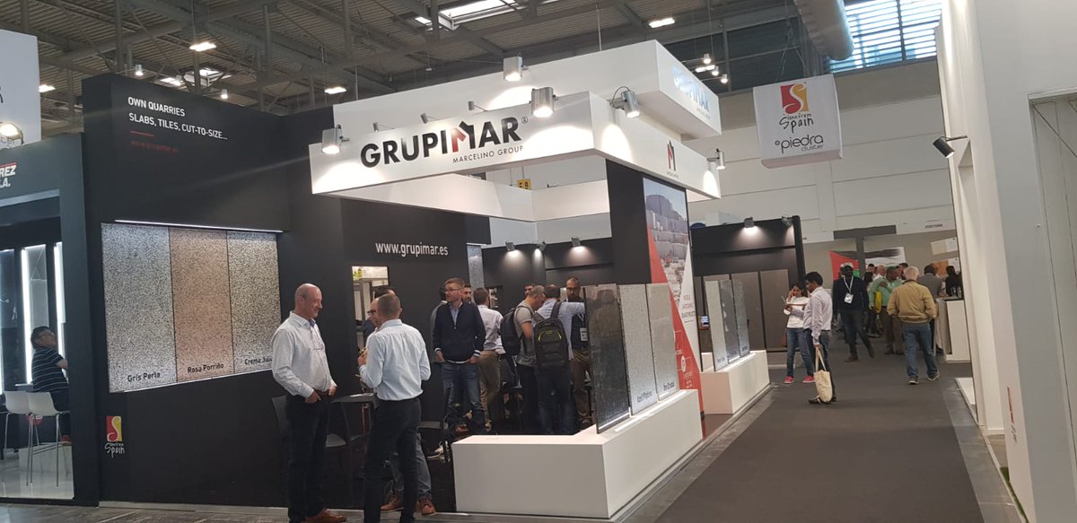See you #Marmomac19! Thanks to all of you for visiting us, we are already counting down to the next edition.

#Grupimar #MarcelinoMartínez
