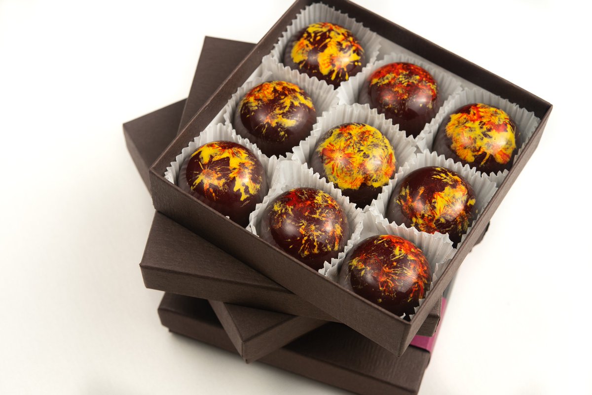 gothamchocolate's tweet photo. Seasonal bonbons from Pastry Chef Ron Paprocki and the chocolate team here at Gotham. https://t.co/uzx6tvNoeY