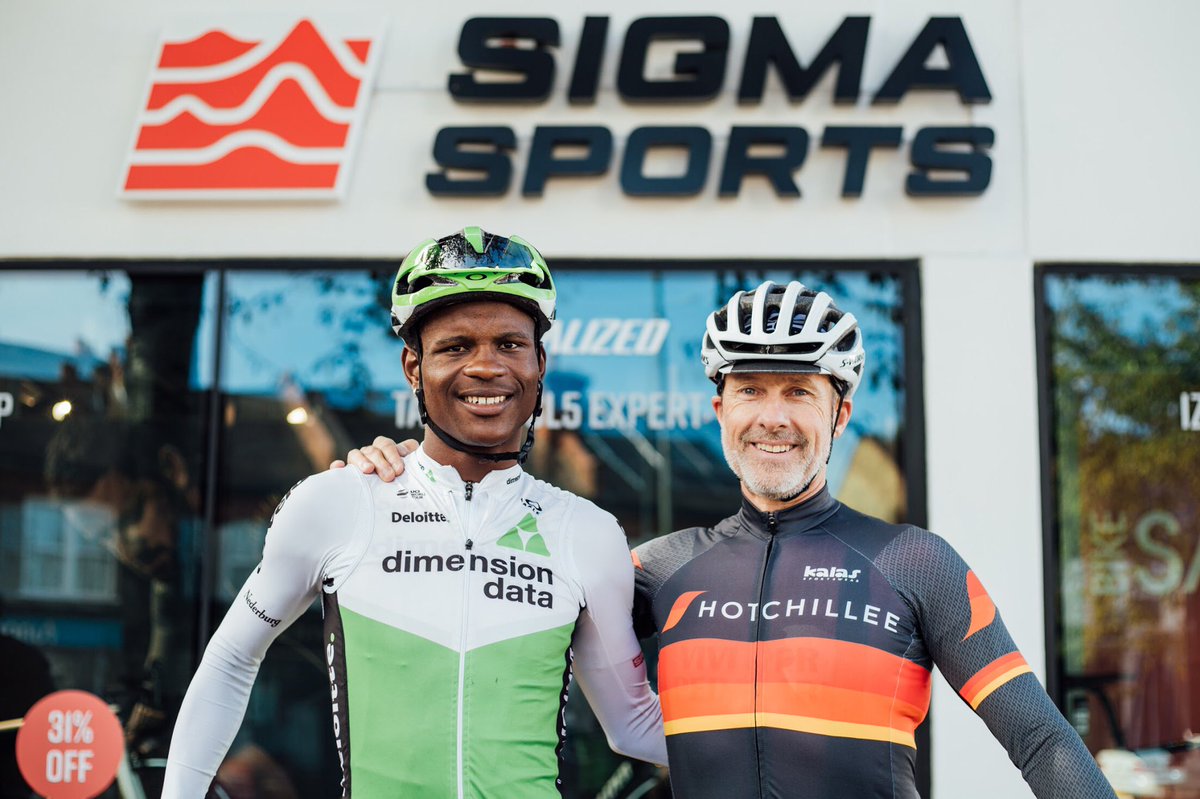Good luck to HotChillee CC member @nich_dlamini riding world champs road race on Sunday - a lot has changed since 2013! Onwards and upwards! #NoLimits