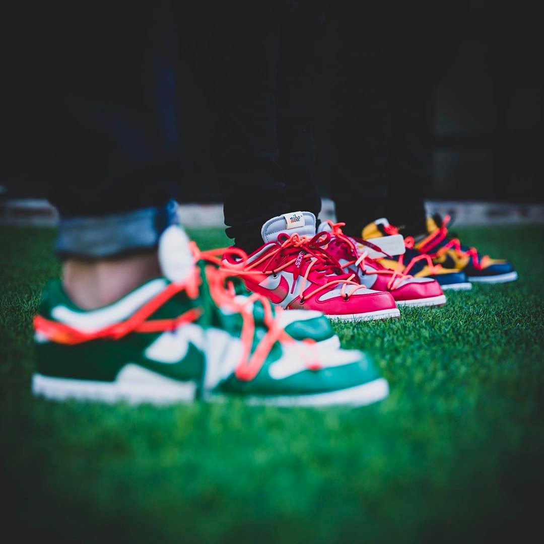 Swoosh Supply On Twitter On Feet Look At The Clover Michigan And Unlv Offwht X Nike Dunk Low Rumored To Release In October Via Ig Hanzuying Https T Co Cuzgdojr2d