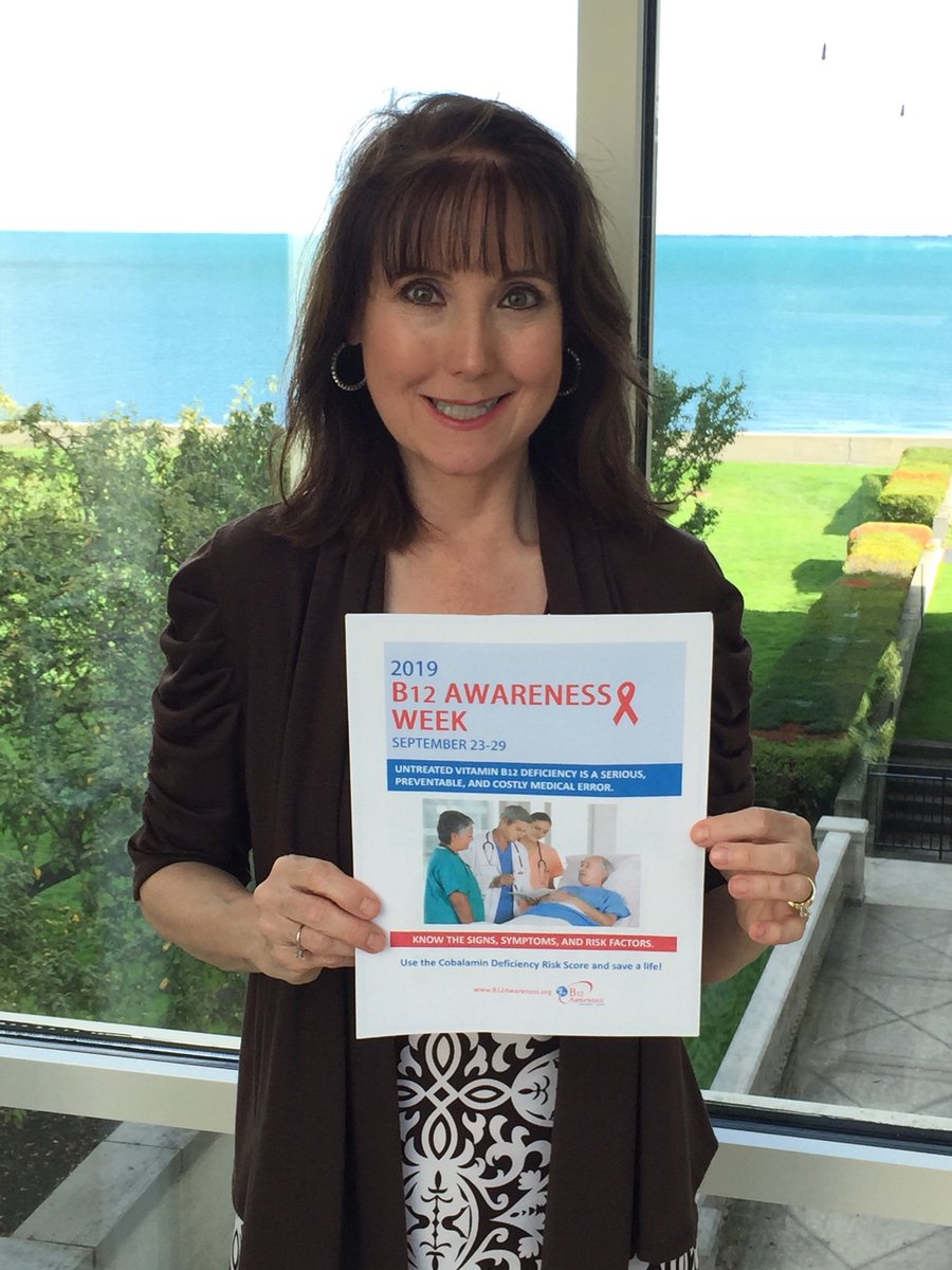 SallyPacholok's tweet photo. It’s 2019 B12 Awareness Week!
@ontariolass @B12ResearchNL @B12info @stichtingb12 @B12Henk @jacqpostma @Vit_B12d @SallyB12Movie @go_mip #b12 https://t.co/yHJh6kzzJh