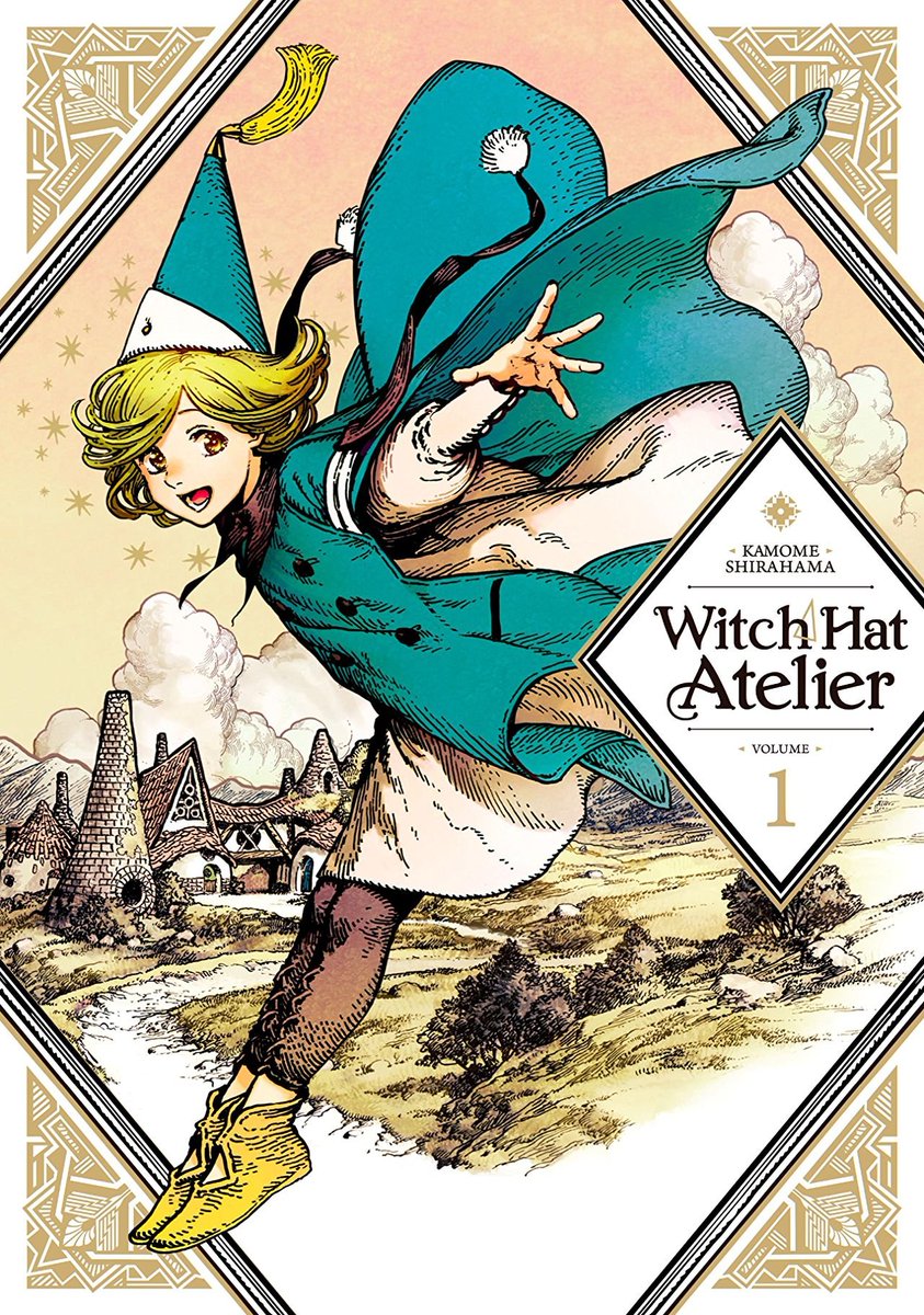 I’m dedicating this inaugural  #ShoutoutSaturday to Lys Blakeslee’s lettering work on Witch Hat Atelier from  @KodanshaUSA.Lys makes several intentional choices throughout the series that I want to highlight in this thread.  #manga  #lettering