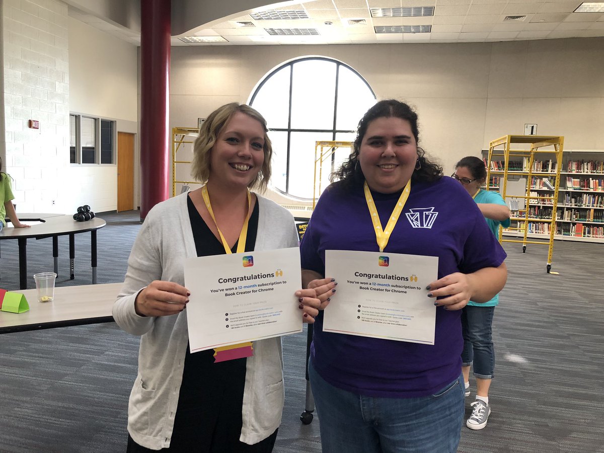 EdCampAdams's tweet photo. Hank you, @BookCreatorApp ! https://t.co/td0KKZI11a