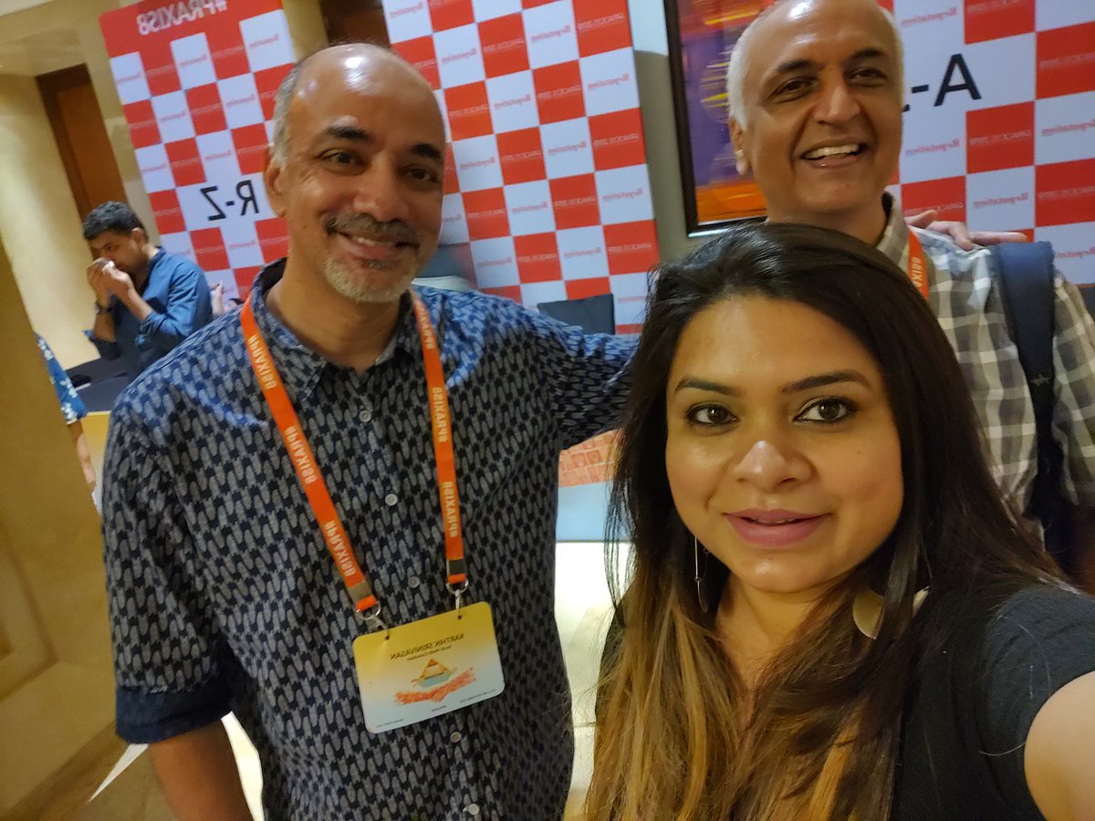 khushboo's tweet image. Great meeting the original tweeps!! @beastoftraal  @madversity   #PRAXIS8