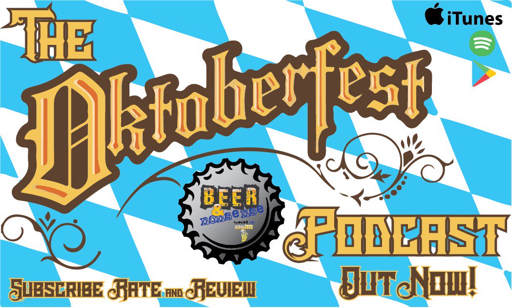 beerandnonsense's tweet photo. Our latest episode is out! Don't blame us if we feel like it's our best so far! Everyone's #German for the next 45 minutes. And now with the Hashtags.  #Oktoberfest2019
#Oktoberfest #Beer #SaturdayVibes #podcasting #podernfamily #podpeople
https://t.co/vIpStdWG4s https://t.co/y4x4wcWr42