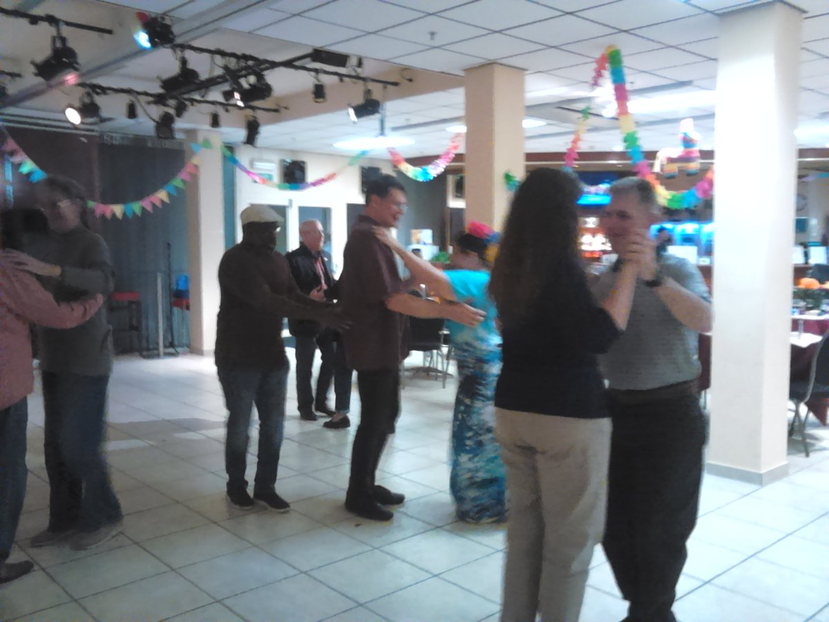 PostBe02's tweet image. Hispanic Heritage Month event: Salsa &amp;amp; Salsa
at the 3-Star in Brussels hosted by the American Legion Post BE02 was a success.