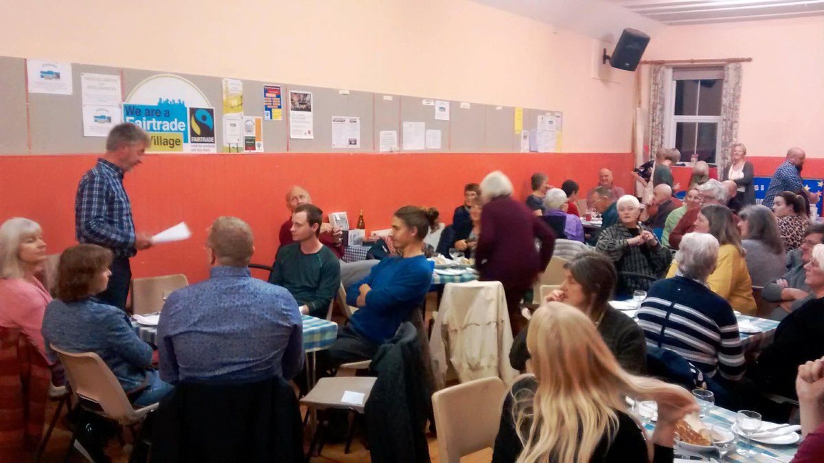 Great wine tasting last night in a packed hall.  Some interesting thoughts about the <a href="/coopuk/">Co-op</a> #Fairtrade wines.  Complimented by some delicious local <a href="/CowsandCo/">Cows and Co</a> cheese and #Fairtrade @JTS_FairTrade Eswantini chutney. An excellent night.