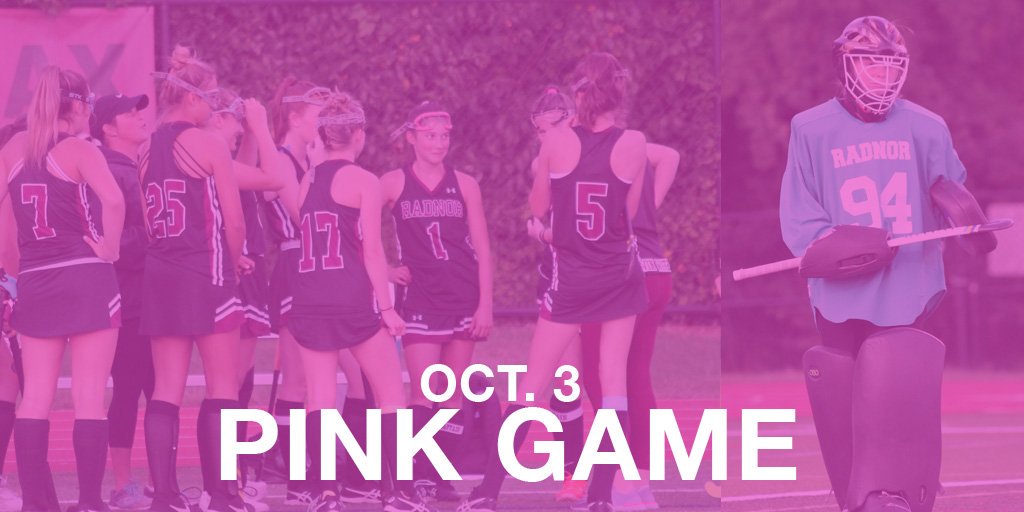 Save-the-date for our PINK GAME October 3rd at HOME.  100% percent of the proceeds will go directly to Merion Mercy Head Coach Gretta’s GoFundMe page: gofundme.com/f/friends-of-g… #DreamCrazyforGretta