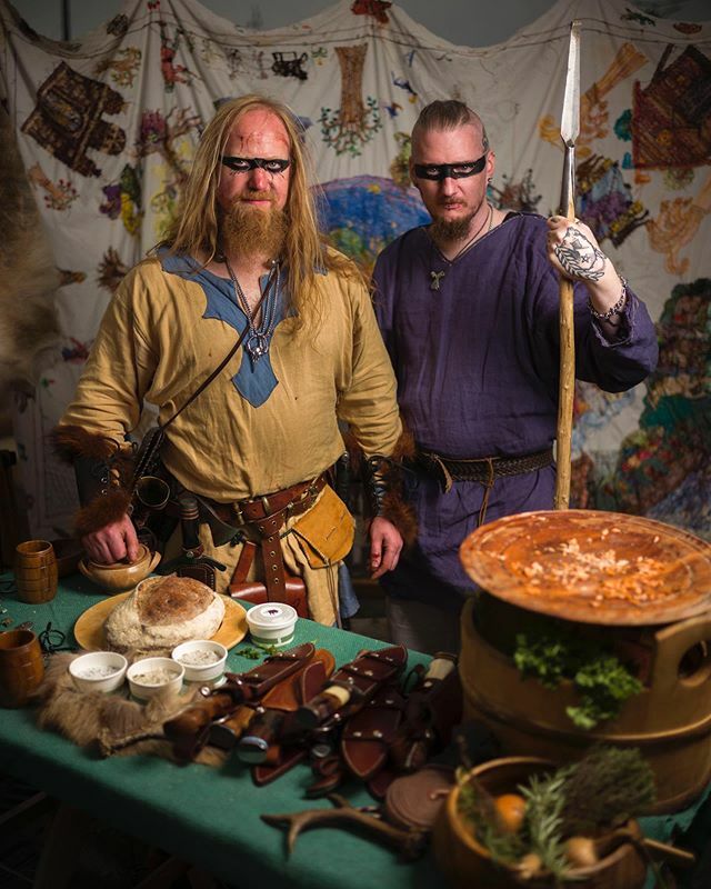 Christopher MacDisce, Belfast and Rory Brownfoot. Dundrum, Co Down, at the Wexford Viking Fire Festival 2019.

#vikings #viking #vikingfirefestival #vikingsofinstagram ift.tt/2nt3MHC