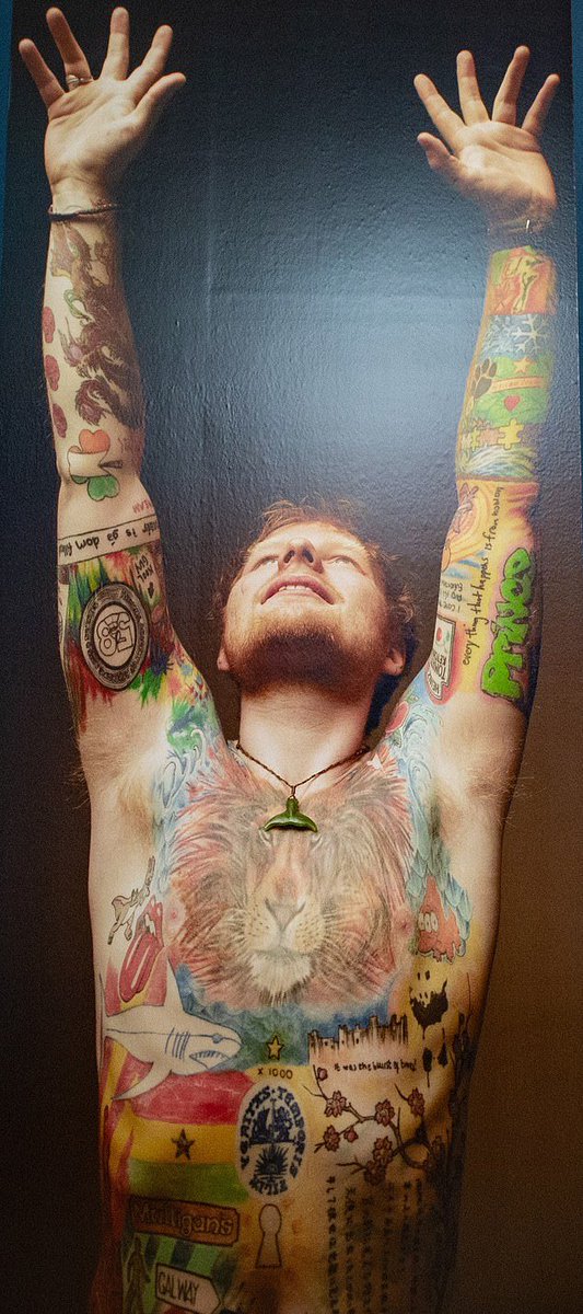 Ed Sheerans tattooist thinks his ink is st  PerthNow