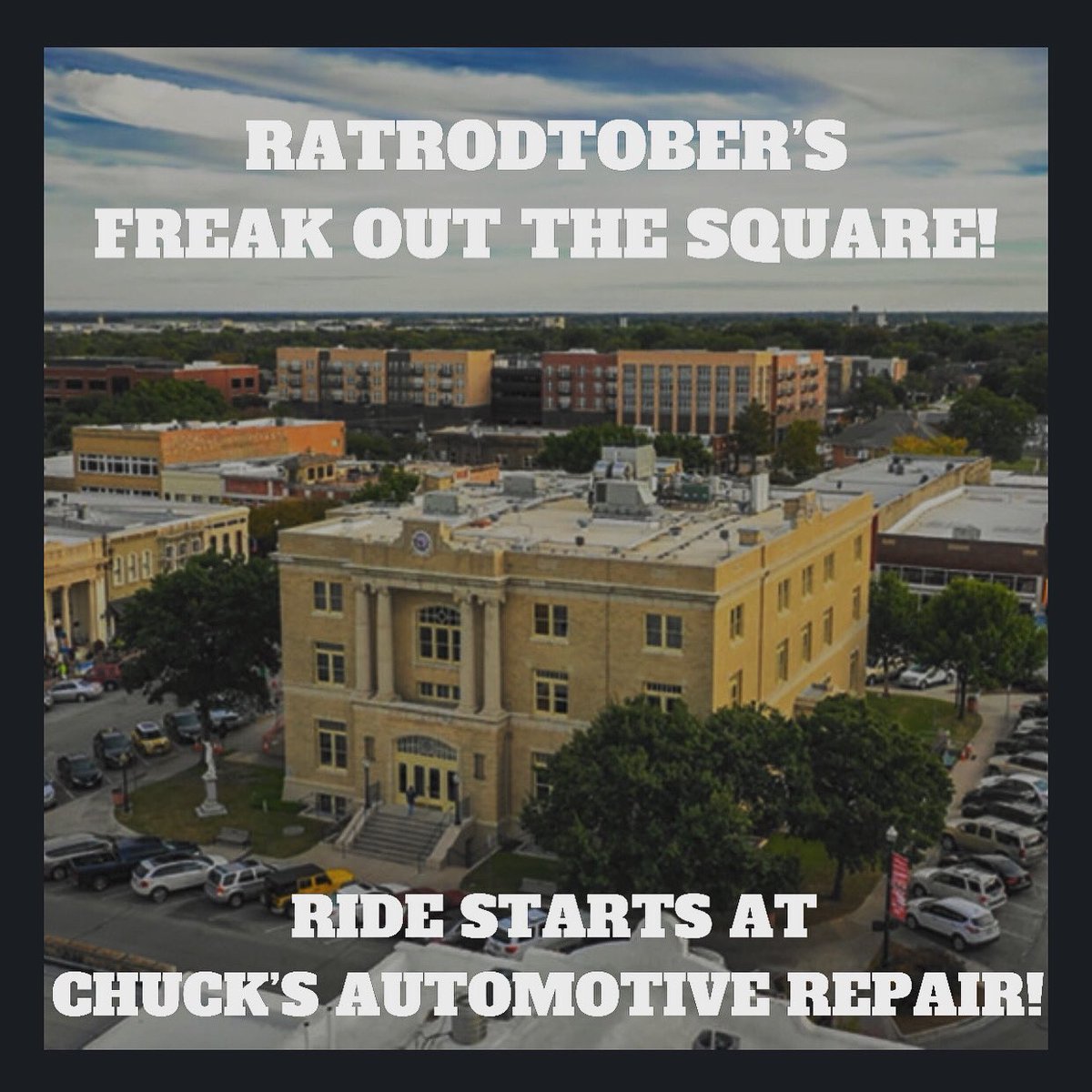 chucks_auto_'s tweet photo. We are thrilled to be the starting point for this years newest addition to @ratrodtober. The ride in will start at our shop, go through downtown McKinney and end at @tupps_brewery!
For more information check out their Instagram/Facebook or their website.
#texascarshows #carshow https://t.co/AvrPlO33ga