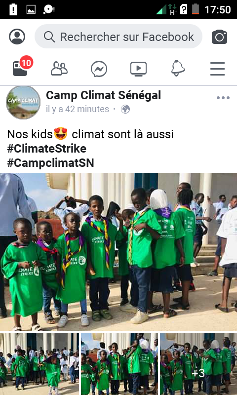 eedsRegionDakar's tweet photo. Les enfants @eeds de la Region @eclairufisque sont venus réclamer justice @UNFCCC #Climat avec @CampclimatSn. 
@worldscouting @ScoutingAfrica @ONG_JED_SN @abdourami  #ClimateAction #climateStrike https://t.co/424yO75yU5