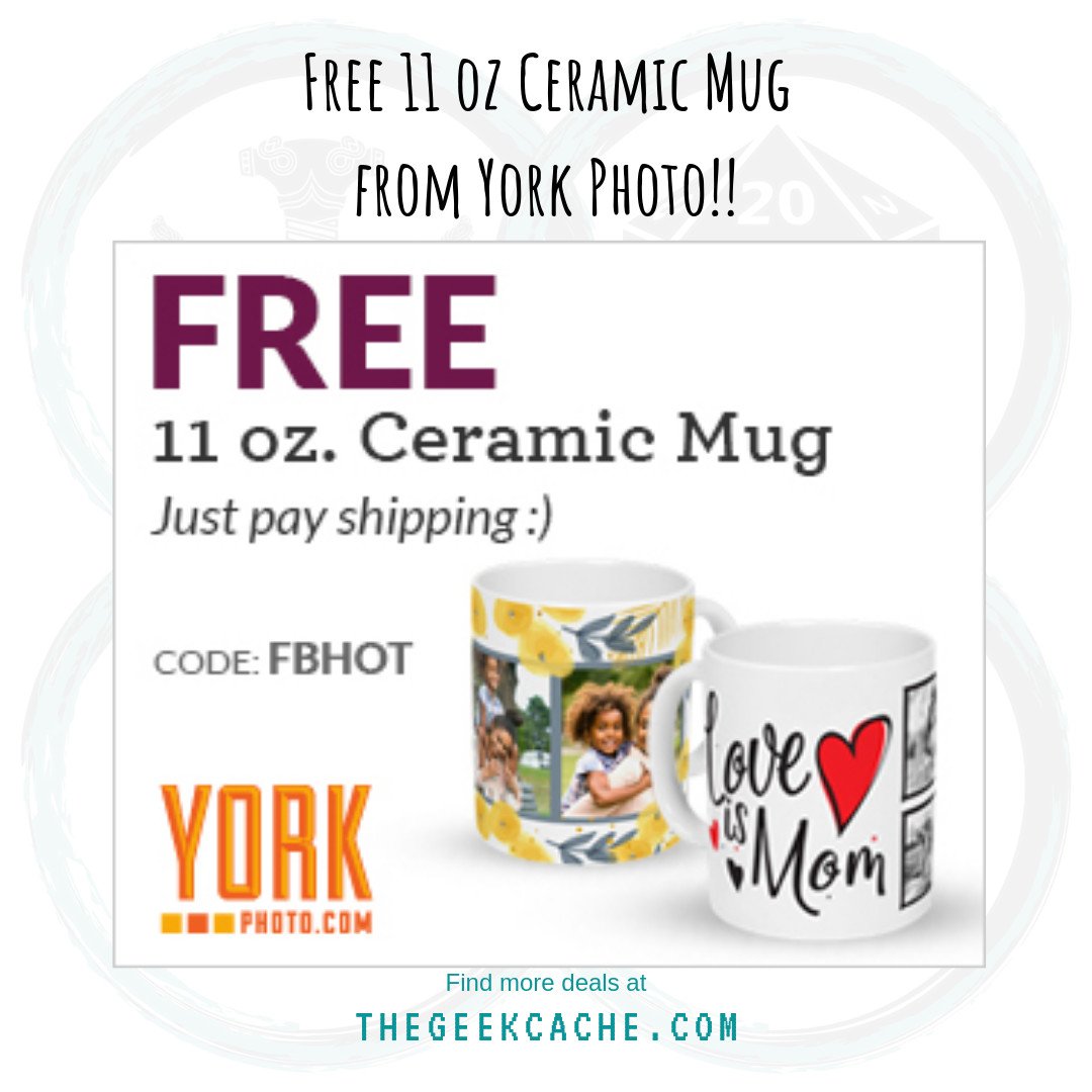 TheGeekCache's tweet photo. Get a Free 11oz. Ceramic Mug. Pay shipping only. Use Promo Code: FBHOT
Click the link to find out more!

🔗 Link >> https://t.co/YUCpLargGZ

💓 Do you like this deal? Let us know, so we can keep posting the deals you love! https://t.co/c9I1Gi833g