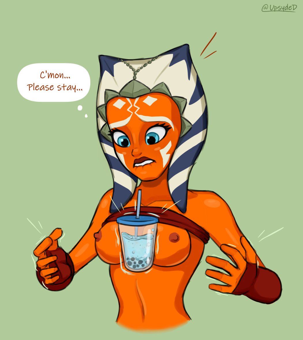 UpsydeDowne🔞 - Hiatus Era on X: Ahsoka's Boba-Tea Saga [8-pg set] Ahsoka  [Star Wars] through the years trying (and failing) the boba-tea challenge  the full story is now on Pixiv: t.coONgljMTCGO orig