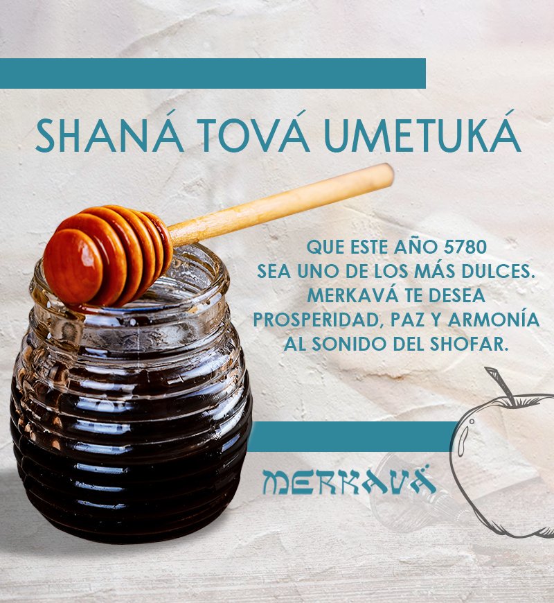 Shaná Tová Umetuká
¡Un año 5780 bueno y dulce!
🇮🇱🍯🍎🍽️
#Merkavá #ShanáTová #JerusalemKitchen #Condesa #CDMX