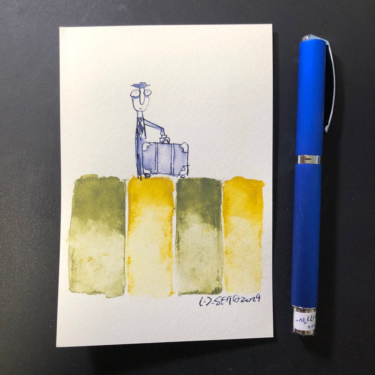 Twitter पर サトウヒロシ 絵本 墓の中にはなにもない 発売中 少し気分を変えたくて 水彩色鉛筆で背景テクスチャ そこに万年筆で絵をのせました 紙はポストカードサイズのワトソン紙 万年筆イラスト部 Twitter पर サトウヒロシ 絵本 墓の中にはなにもない 発売中 少し気分を変えたくて 水彩色鉛筆で背景テクスチャ そこに万年筆で絵をのせました 紙はポストカードサイズのワトソン紙 万年筆イラスト部