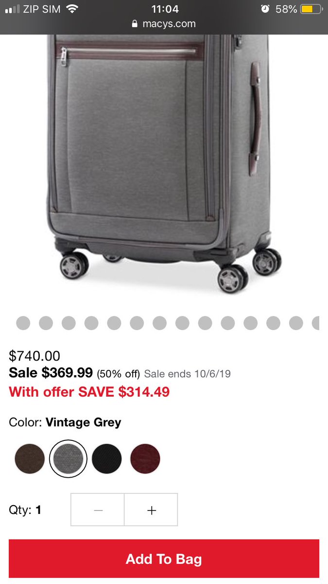 macy's luggage sale travelpro