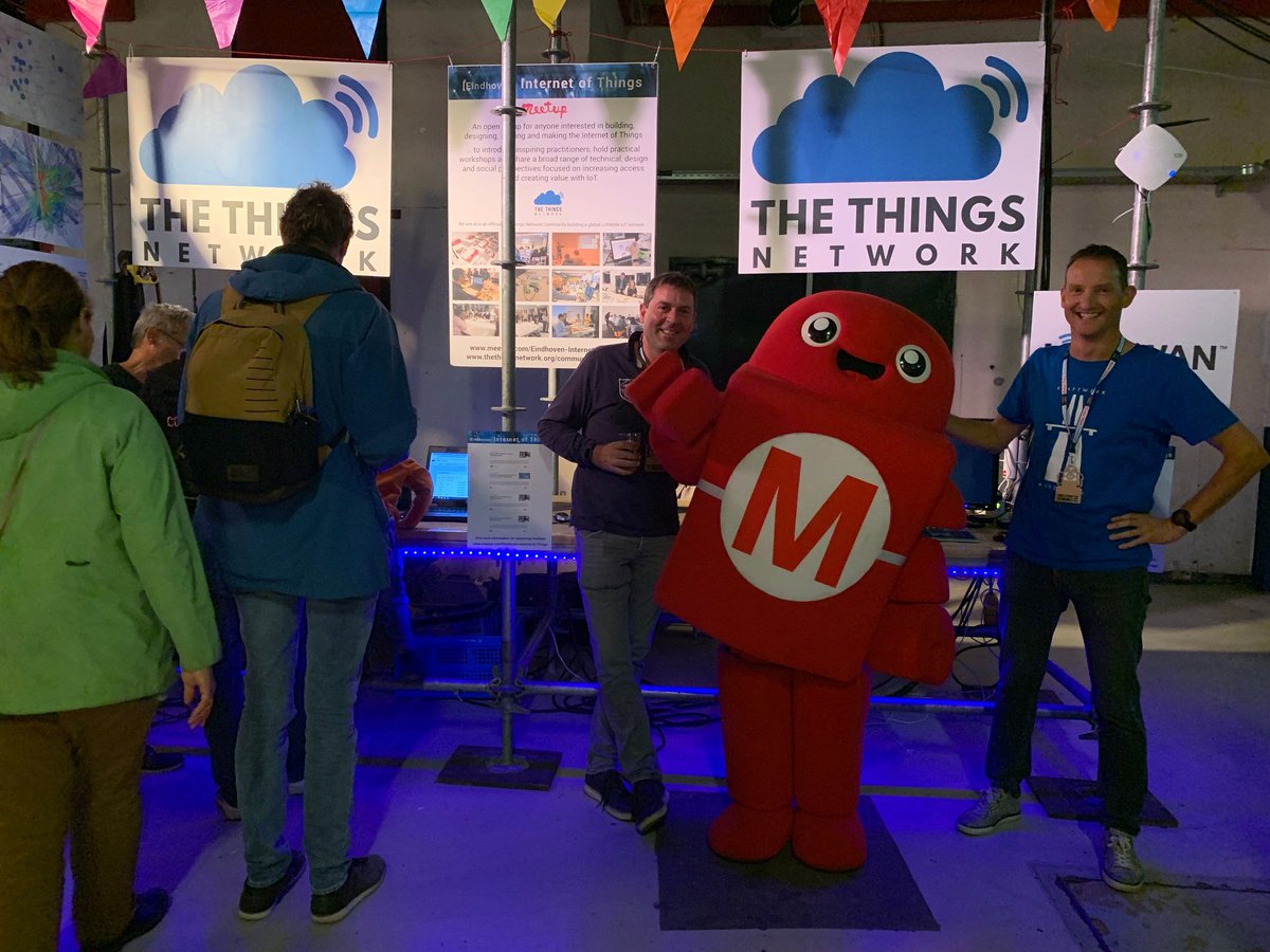 Eindhoven IoT meetup / <a href="/thethingsntwrk/">The Things Network</a> op @EHVMMF / MakerFaire dag 1