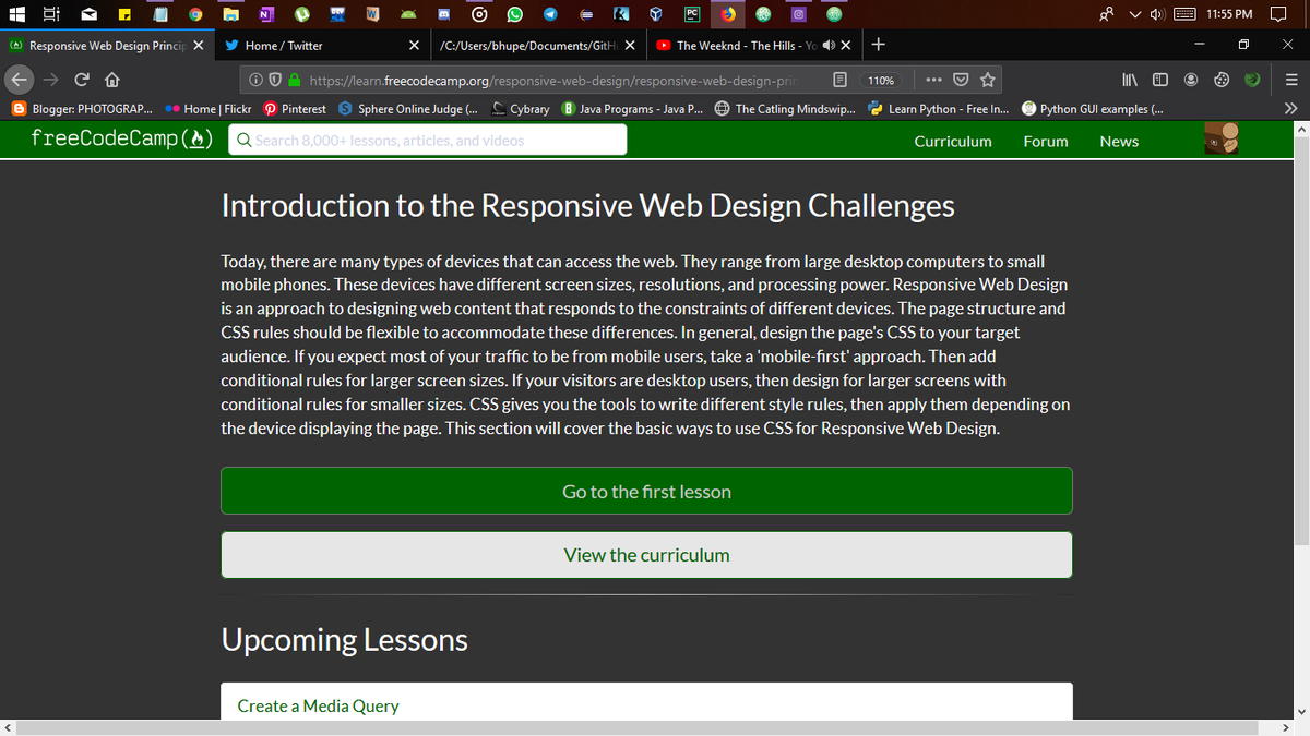 program93047077's tweet photo. #100DaysOfCode #Programming #Challenge.
This is #Day14 of the challenge......finally i have completed the applied accessibility in web designing......it took me 3 days though😅. https://t.co/LkNgvDawCS