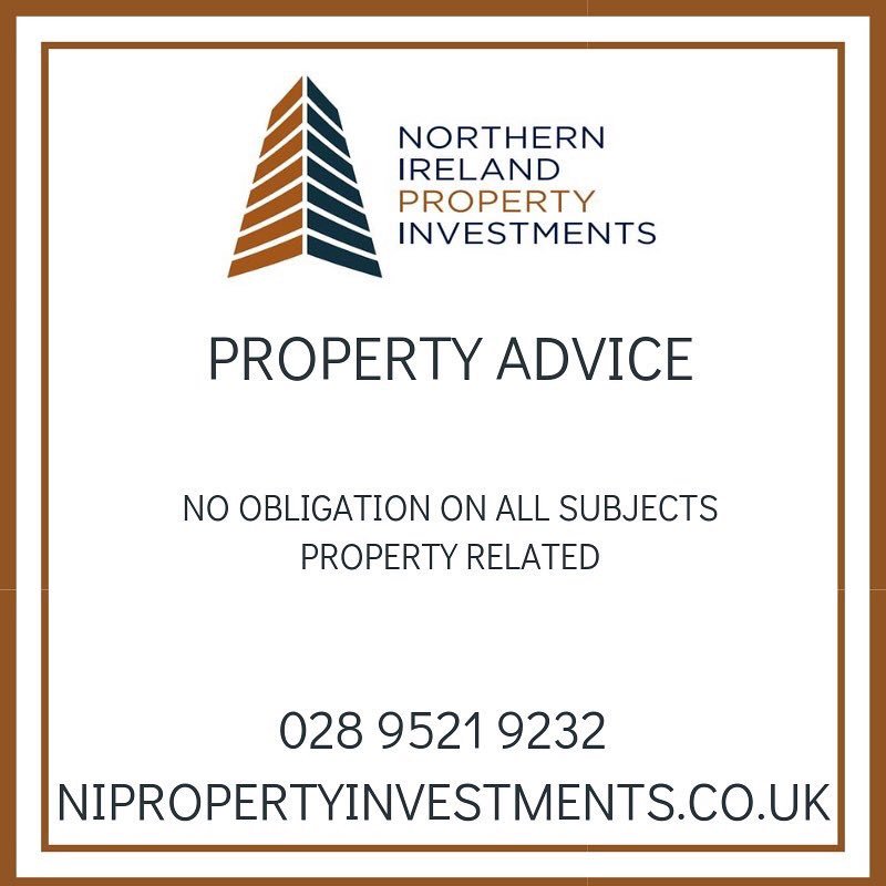Friendly, no obligation advice on all subjects property related. We’re here to help.

Call 028 9521 9232!

#Property #Homes #Moving #PropertyInvestment #Business #LoveProperty #NI #PropertyMarket #RealEstate #PropertyAdvice