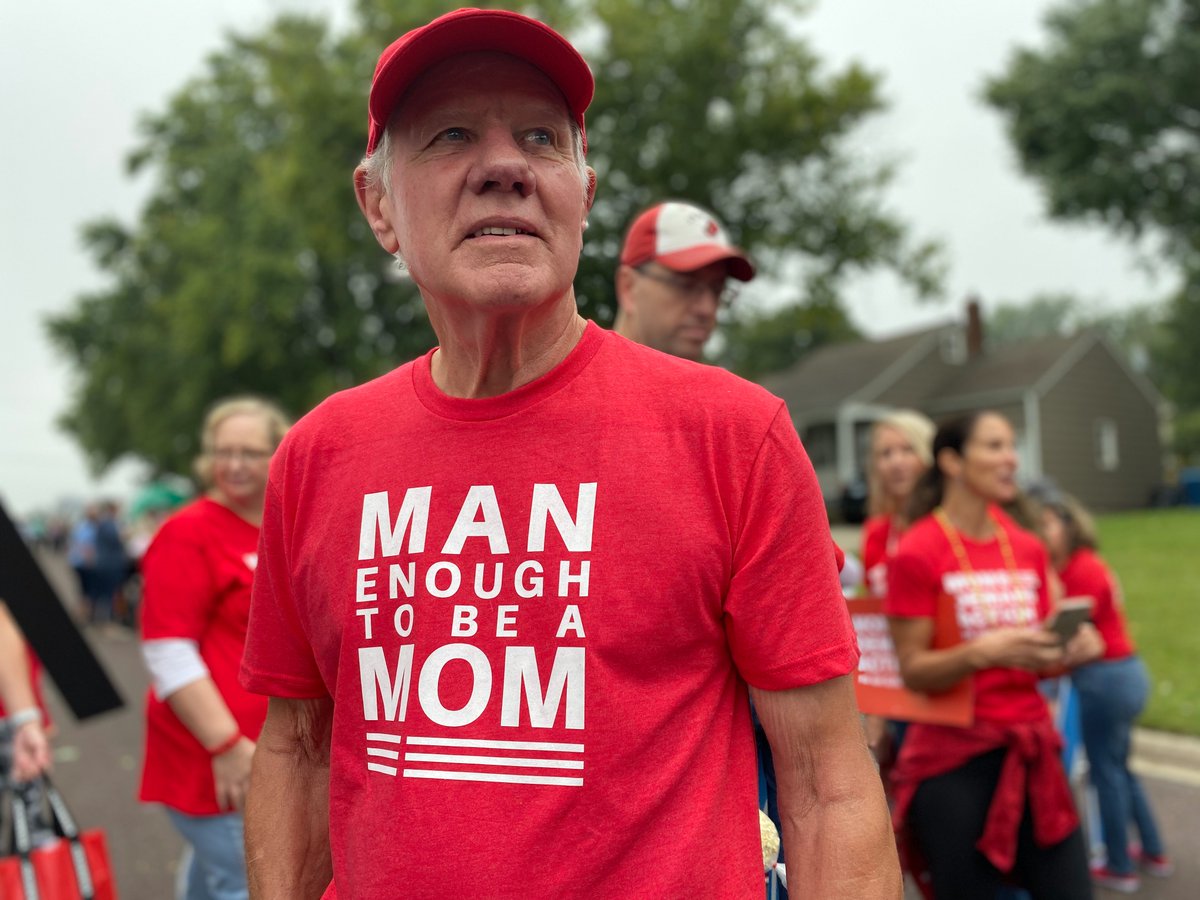 Retweeted. group had 40 people march with us at today's Overland Park Fall...