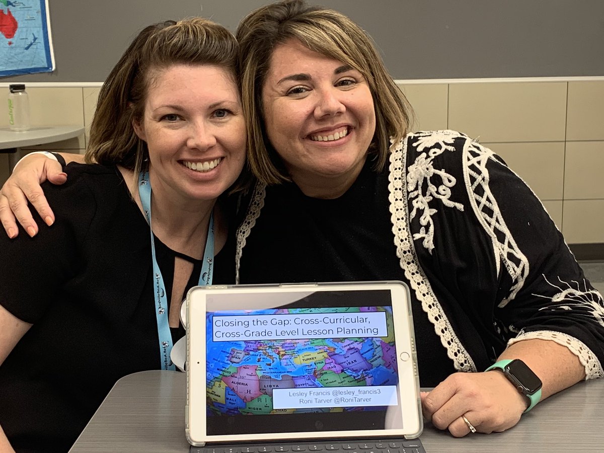 So inspired by these two passionate teachers who worked together to help their students cross contents and grade levels to make authentic academic, social and emotional learning happen in one cohesive unit! #BirdvilleLearns #EmpowerEd19