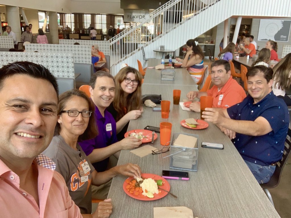 “El Camino a Clemson” 2019 a huge success, thanks to a great team <a href="/ClemsonUniv/">Clemson University</a>  Looking forward to staying connected to these amazing families &amp; seeing them back very soon! #elcaminoaclemson #ClemsonFamily #clemsonfamilia <a href="/TigertownBound/">Clemson University Admissions</a> <a href="/Clemson_Nurse/">Clemson University School of Nursing</a> <a href="/sccfma/">INACTIVE SCCMA</a> <a href="/clemsonbusiness/">Wilbur O. and Ann Powers College of Business</a>