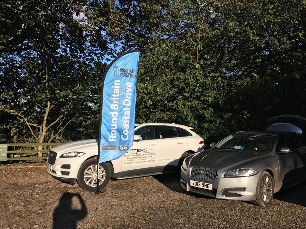 XKClubRBCD's tweet photo. RBCD Stage 13 - a very mellow evening to arrive at Marshall Meadows Hotel, Berwick. Our two support cars enjoy a well-deserved rest, while Andy Waters of CBR Classic Restorations is still on hand for advice and assistance.
@ProstateUK 
@sngbarratt 
@ListersJLR 
@TwyfordMoors https://t.co/uqbzjVFEYQ